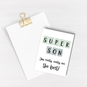 Super Son Card