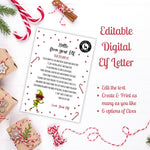 Load image into Gallery viewer, Editable Elf Letter - Digital Download for Elf on the Shelf Fun!
