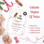 Load image into Gallery viewer, Editable Elf Letter, Elf Report, and Elf Rules - Digital Download for Elf on the Shelf Fun!

