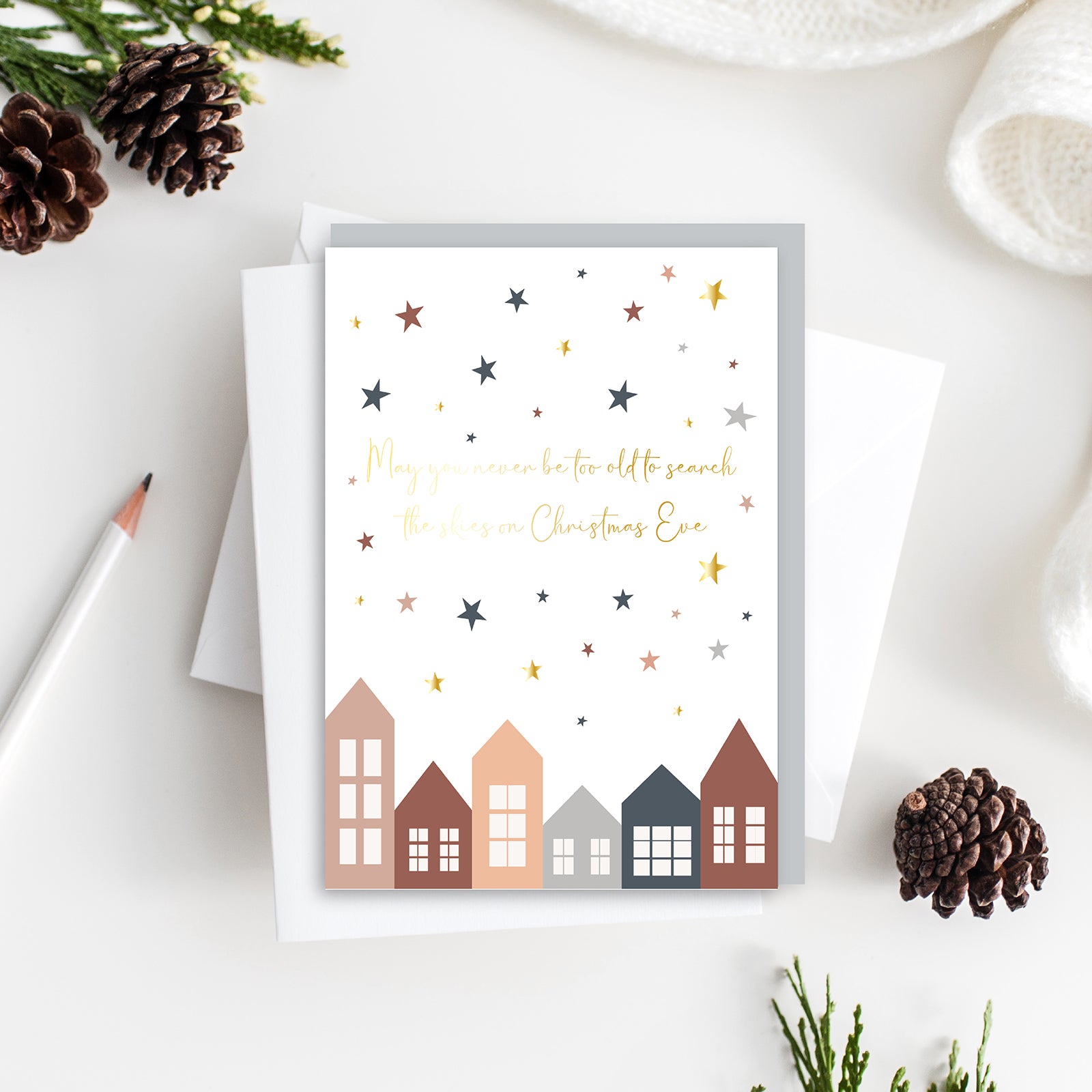 Search the sky Christmas Card