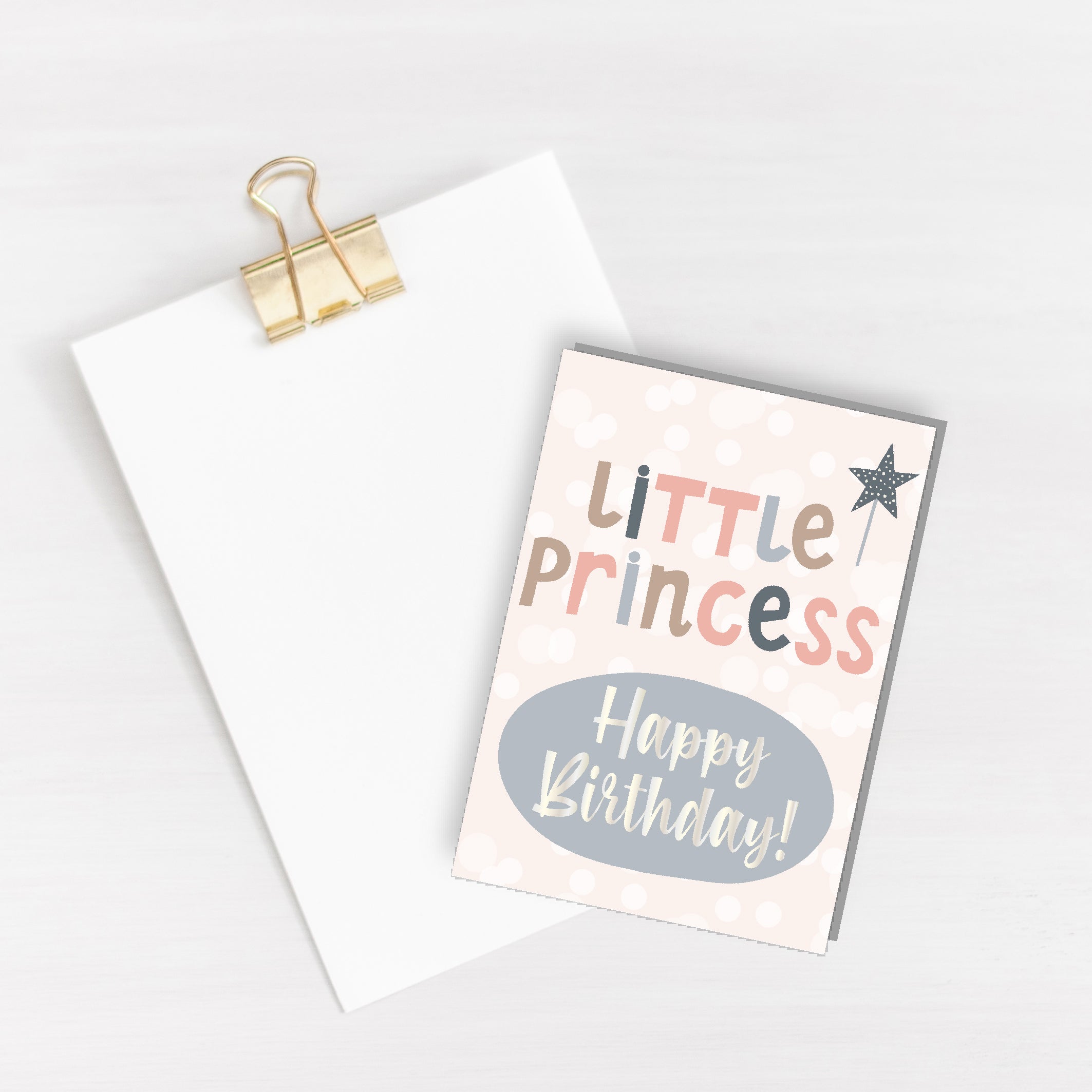 Little Princess Birthday Card