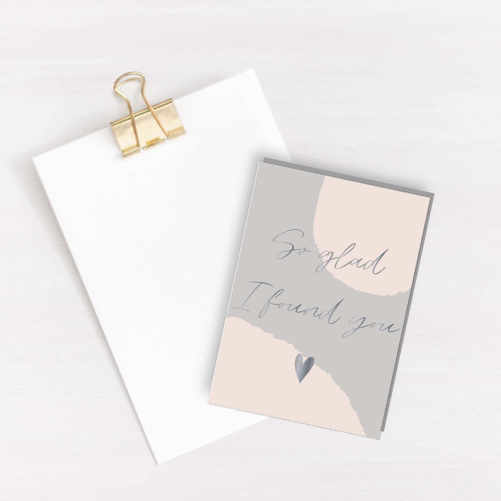 So glad I found you Card