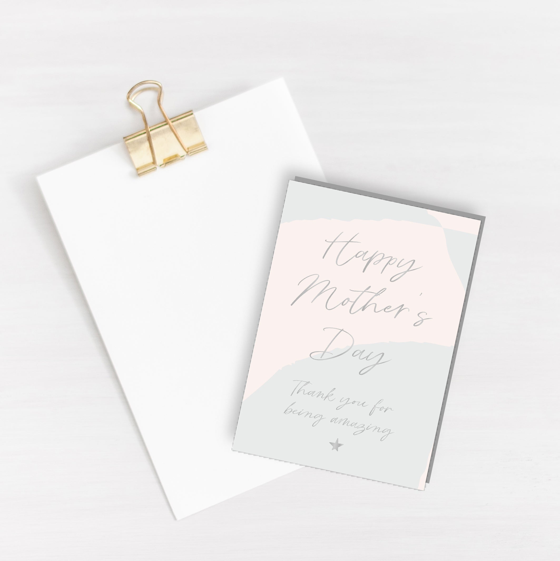 Thank you for being amazing - Mother's Day Card