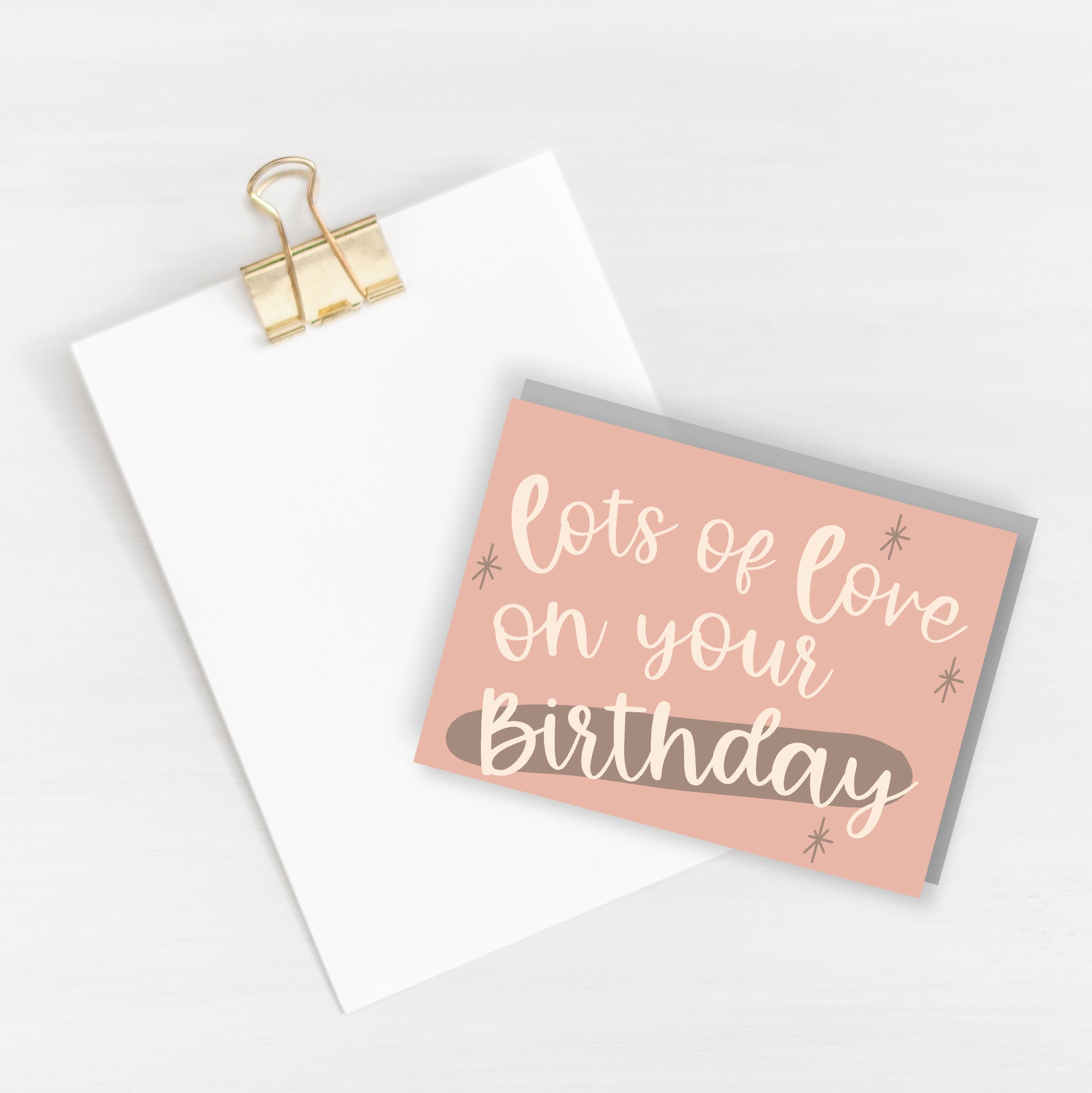 On Your Birthday Card