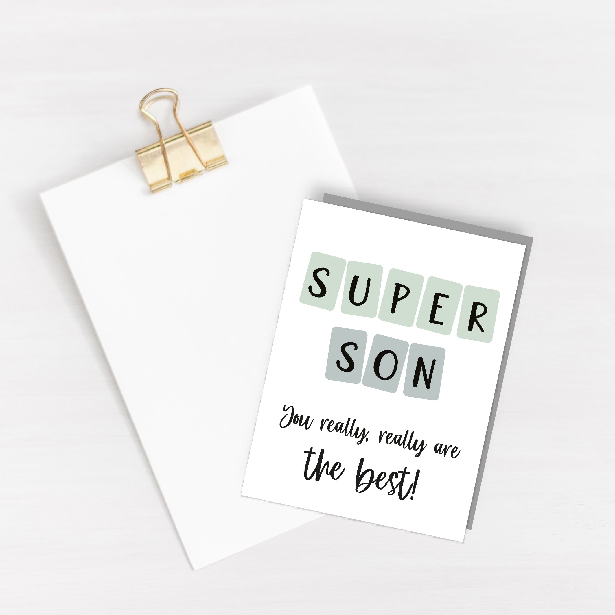 Super Son Card