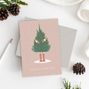 Seasons Greetings - Christmas Tree Card