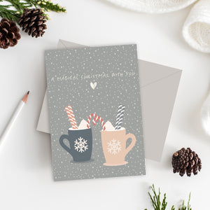 Magical Christmas with you Card
