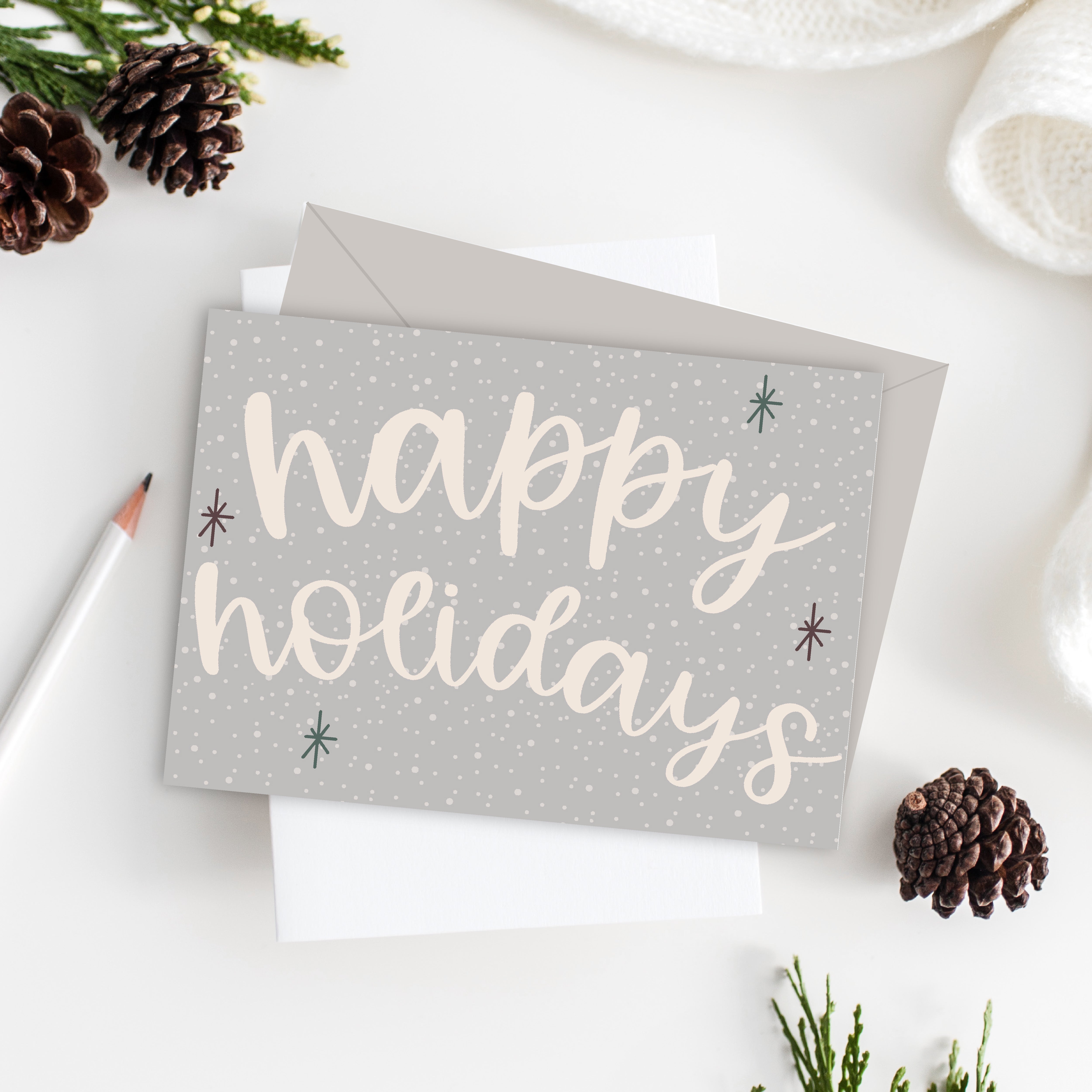 Happy Holidays - Christmas Card