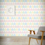 Load image into Gallery viewer, Beach Huts Wallpaper - Pastel
