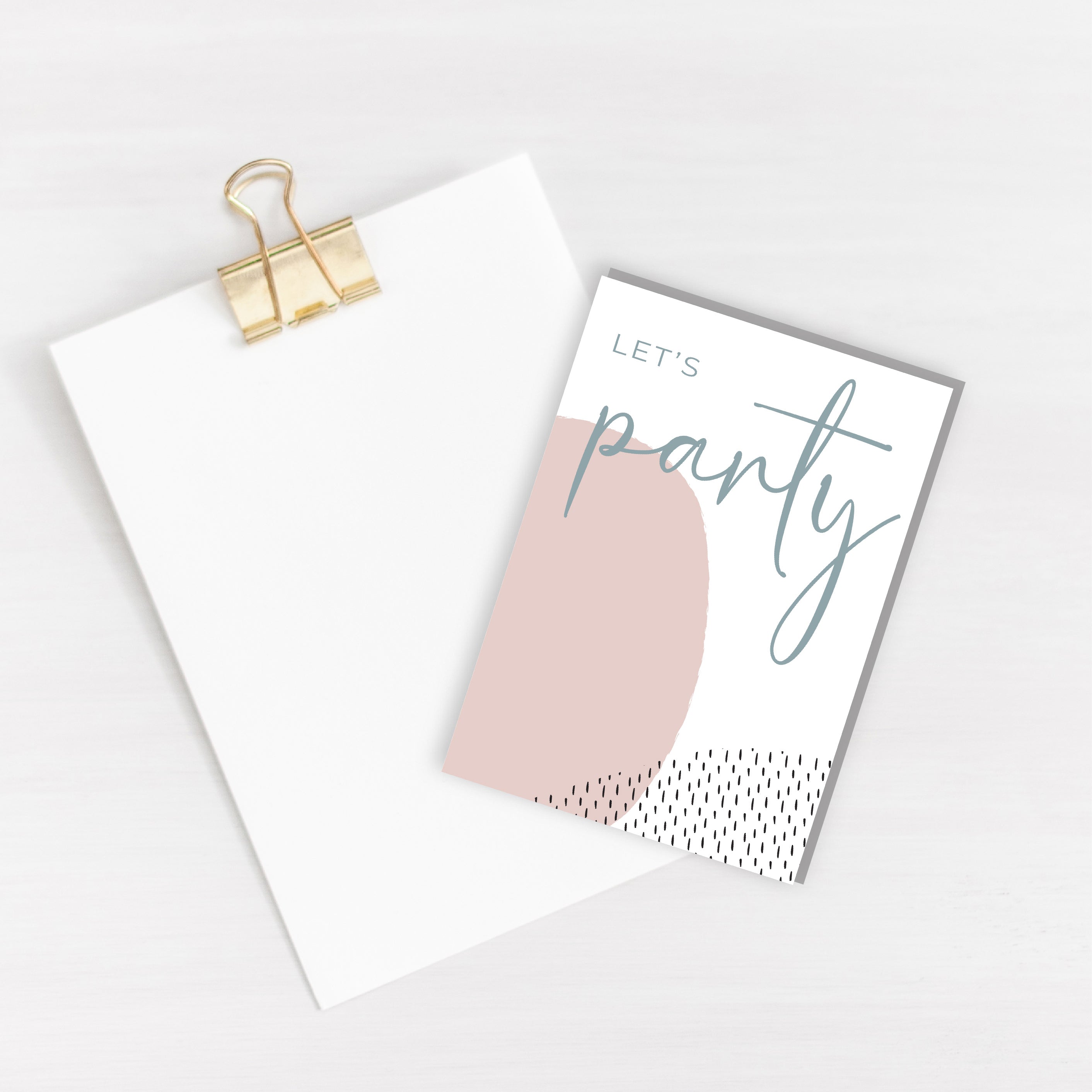 Let's Party Card