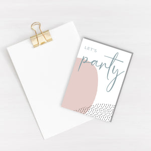 Let's Party Card