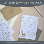 Load image into Gallery viewer, Letter to Santa Activity Pack
