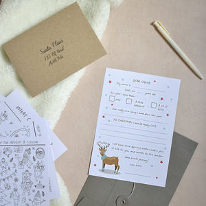 Letter to Santa Activity Pack