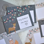Load image into Gallery viewer, Pack of 10 Small Scratch Off Christmas Cards
