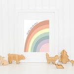 Load image into Gallery viewer, Rainbow You Are Magic Print - Customise your own
