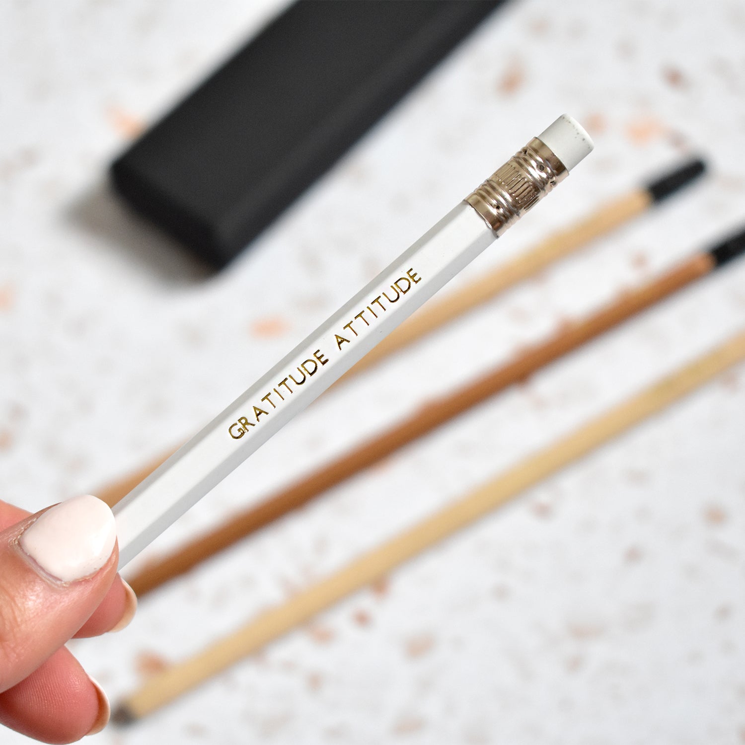 Set of Four Gratitude Pencils