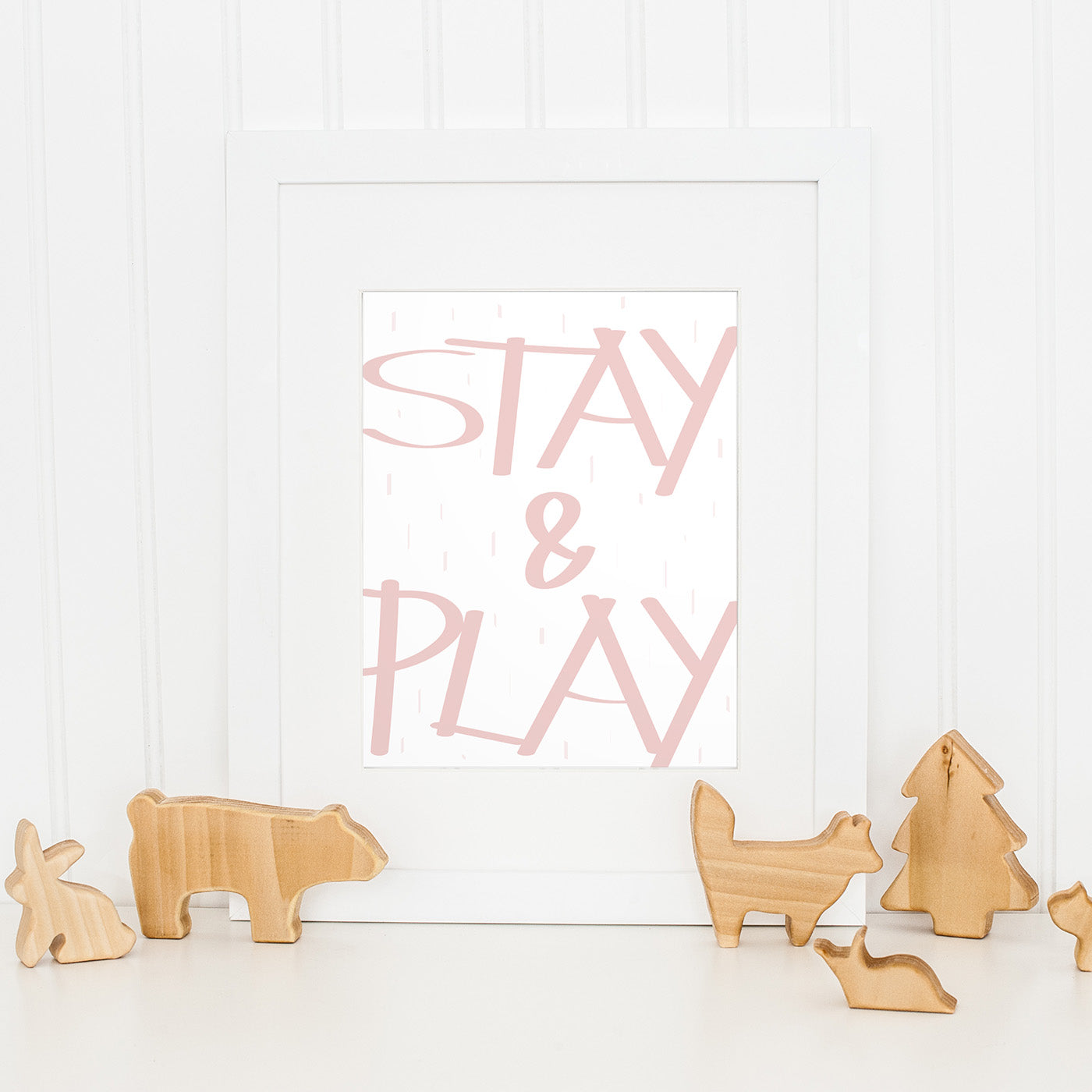 Stay & Play Print